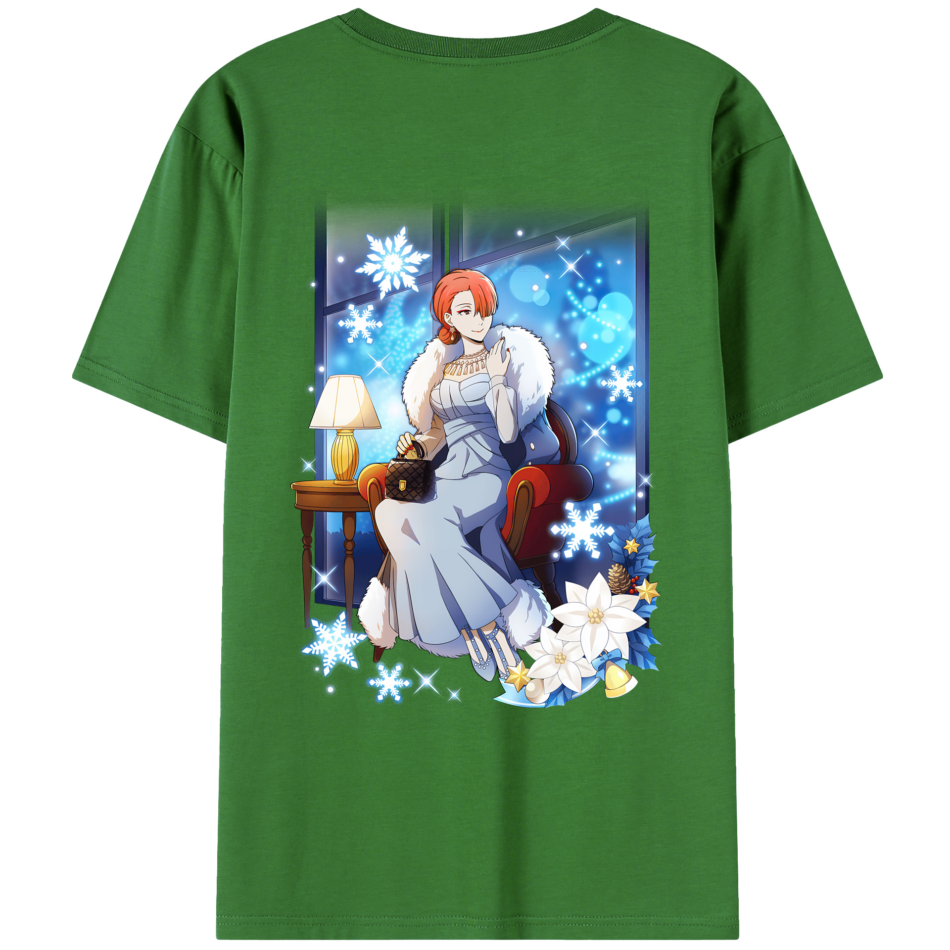 （画像用） 文豪ストレイドッグス Bungo Stray Dogs レディース半袖Tシャツ(バックプリント)